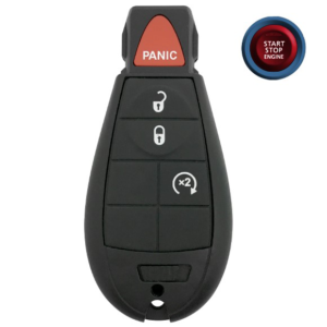 puah button start 2011 2013 dodge durango 4 button smart key iyz c01c 68066871af 433 mhz,