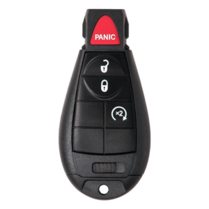 dodge 4 button remote key iyz c01c 68044908aa w/ durashell technology aftermarket
