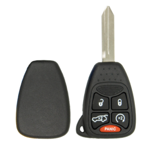 durashell rugged 5 button remote key shell for dodge oht692427aa