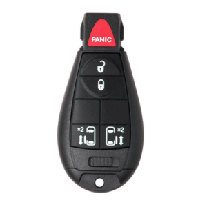 dodge 5 button remote key iyz c01c 56046713 ag with durashell technology, cdj kh5 002 nfb mk0 001