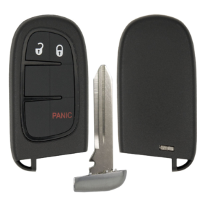 ram 3 button smart remote key shell gq4 54t aftermarket