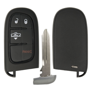 ram 4 button smart remote shell gq4 54t, 68159656ak aftermarket