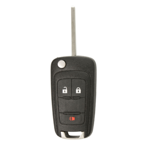 chevrolet 3 button remote flip key oht01060512 aftermarket