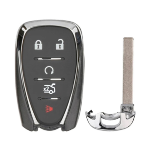 chevrolet 5 button smart key hyq4es, 13522891, 433 mhz aftermarket