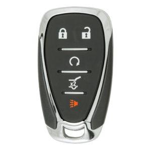 chevrolet 5 button smart key hyq4ea, 13529636, 433 mhz aftermarket