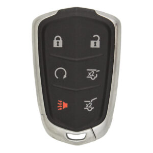 2015 2020 cadillac escalade 6 button smart key hyq2ab, 13510242, 315 mhz aftermarket