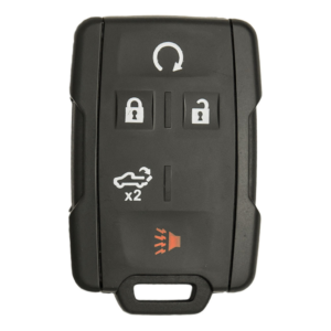 2019 2023 chevrolet silverado 5 button remote m3n 32337200, 84209236, 433 mhz aftermarket