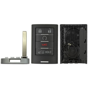 cadillac 5 button smart key replacement shell case only no electronics 161674 aftermarket