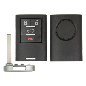 cadillac 4 button smart key remote shell case only no electronics nbg009768t aftermarket
