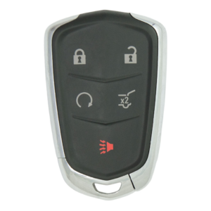 2015 2016 cadillac srx 5 button smart key hyq2ab 13598528 315 mhz aftermarket