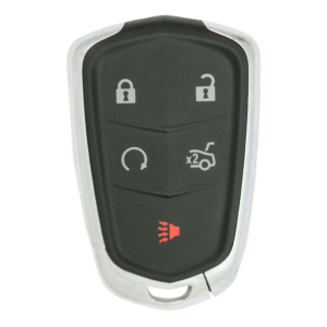 cadillac 5 button smart key hyq2eb, 13598538, 433 mhz aftermarket