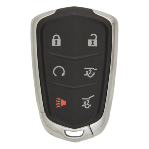 2015 2020 cadillac escalade 6 button smart key hyq2eb, 13598512, 433 mhz aftermarket